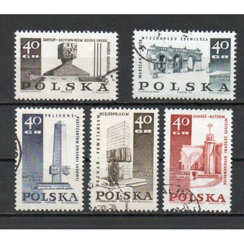 Timbres-Poste De Pologne