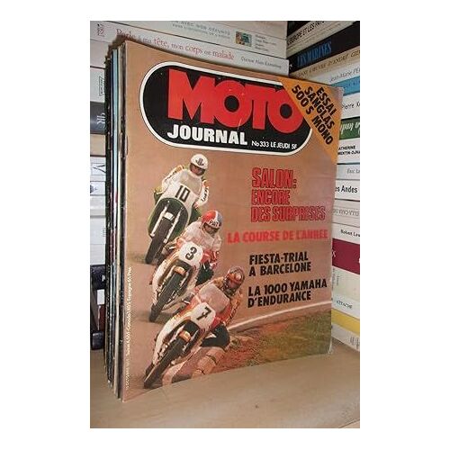 Moto Journal N° 333: 1977. (Essai Sanglas (Àà S Mono. La 1000 Yamaha D'endurance)