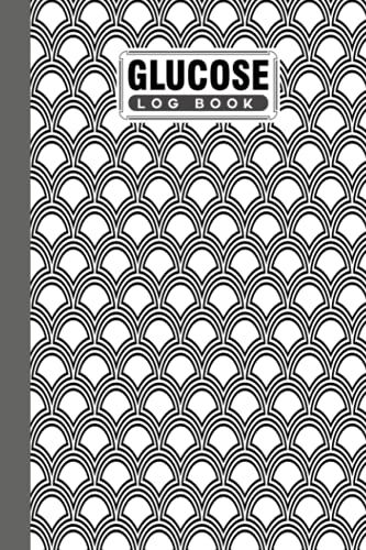 Glucose Log Book: Premium Grid Motif Cover Glucose Log Book, Your Glucose Monitoring Log - Record Blood Sugar Levels (Before & After), 120 Pages, Size 6" X 9" By Fredi Philipp