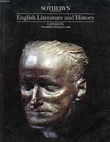 English Literature And History (Catalogue)