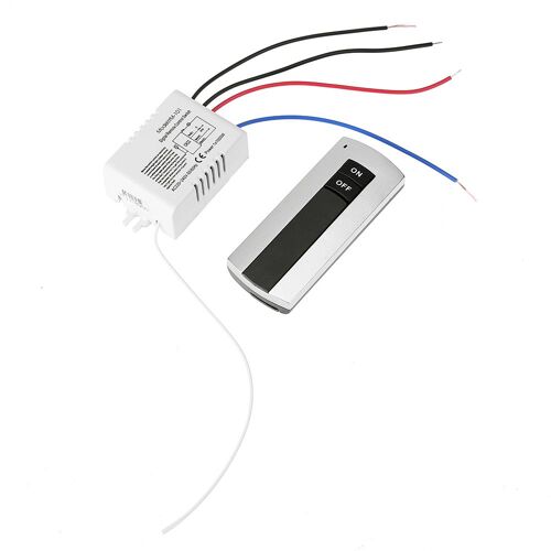 Télécommande numérique sans fil 220V 1 canal, commutateur NO/OFF pour lampe récepteur émetteur livraison directe