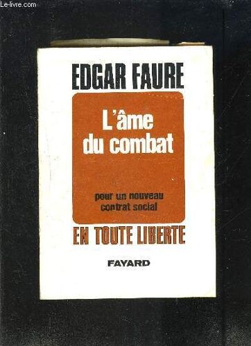 L Ame Du Combat Pour Un Nouveau Contrat Social- En Toute Liberte