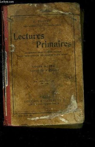 Lectures Primaires- Cours Moyen Certificat D Etudes