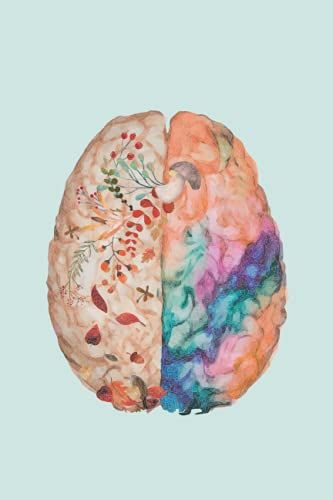 Anatomy Notebook: 120 Journal Pages [Brain] [For Medical, Science, Anatomy Student]