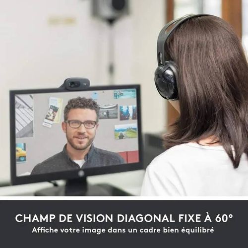 Logitech Webcam HD C505 USB 720p pour PC et Mac