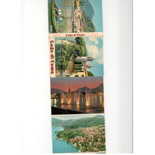 Dépliant 27 Vues Lac De Como 1973