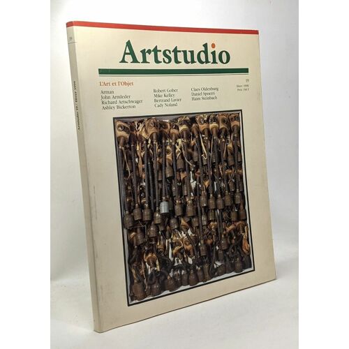 Artstudio - L'art Et L'objet N°19 Hiver 1990 - Arman Armleder Artshwager Bickerton Gober Kelley Lavier Noland Oldenburg Spoerri Steinbach