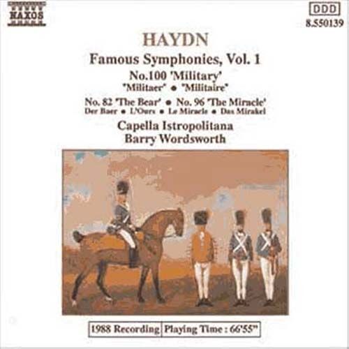 Symphonies Nos. 82, 96, 100 Capella Istropolitana