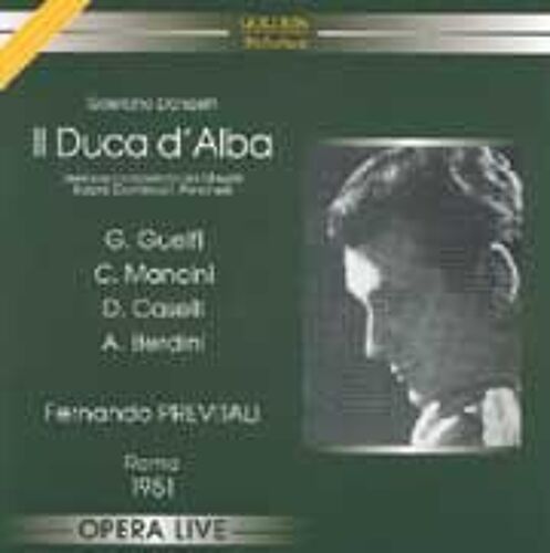 Il Duca D'alba, Opéra En 4 Actes