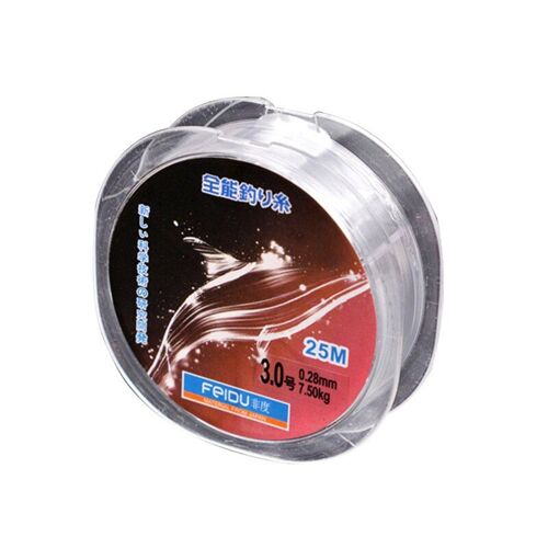 Ligne Principale En Nylon Poetryyi 25 M/Ligne De Pêche Sous-Ligne Ligne Crue Japonaise Super Forte Ligne De Pêche Pesca 30