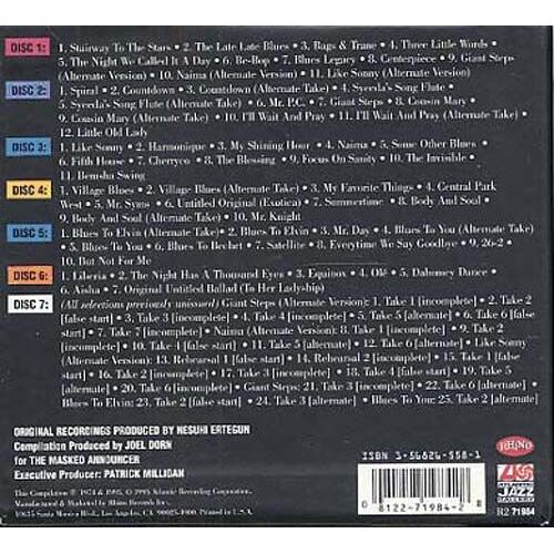 The Heavyweight Champion : The Complete Atlantic Recordings - 1959-1961