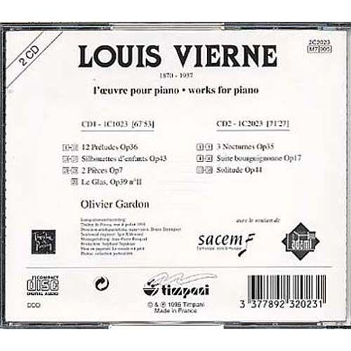 Oeuvre Pour Piano (Double Cd)