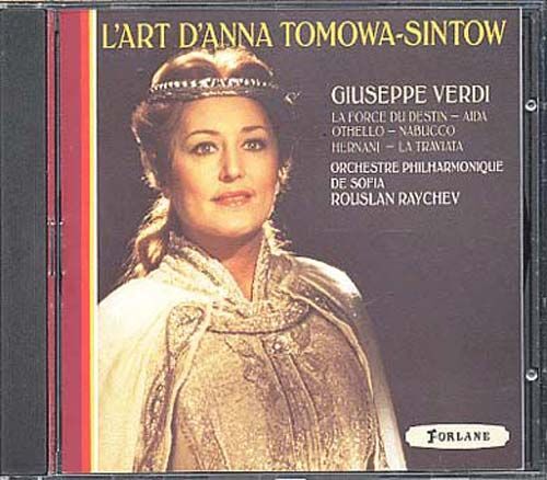 L'art De Tomowa-Sintow : Arias D'operas De Verdi Tomowa-Sintow, Sop.