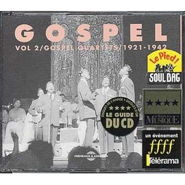 Negro Spirituals & Gospel Songs 1921-1942 Vol. 2 The Gospels Quartets
