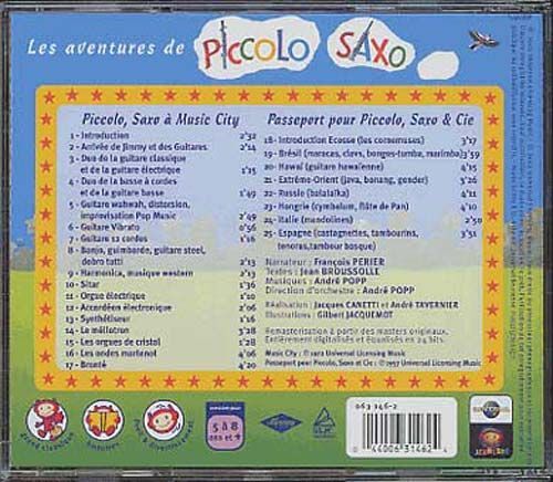 Les Aventures De Piccolo Saxo - Vol. 2