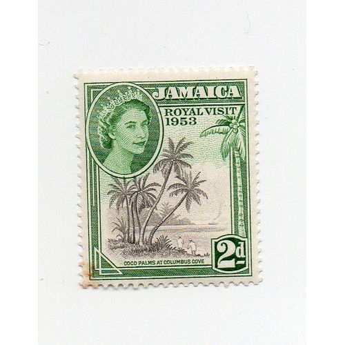 Jamaïque- 1 Timbre Neuf- Visite Royale- Année 1953