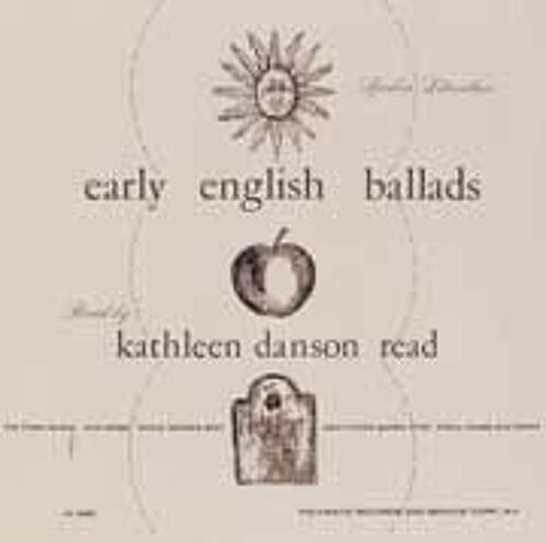 Spoken Literature Of Early English Ballads: Read B