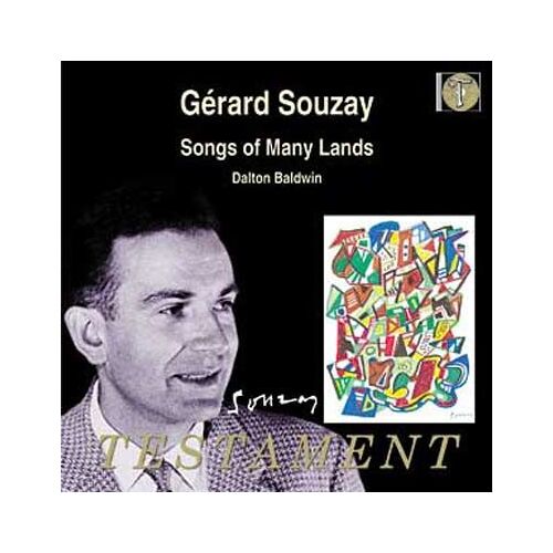Gerard Souzay Vol. 1 : Melodies De Divers Pays Souzay, Bar. & Baldwin, Piano