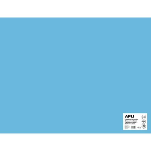 Cartons Bleu Ciel 50x65cm 170g 25 Feuilles