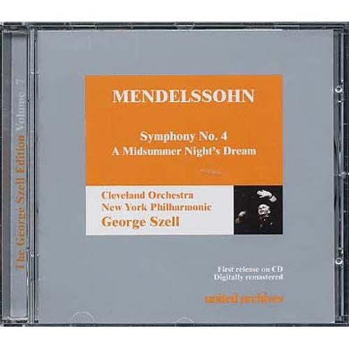 The George Szell Edition Vol. 7 : Symphonie No. 4, Songe D'une Nuit D'été
