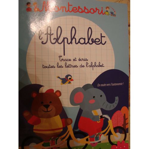 L'alphabet ,Trace ,Et ,Écris Toutes Les Lettres De L'alphabet