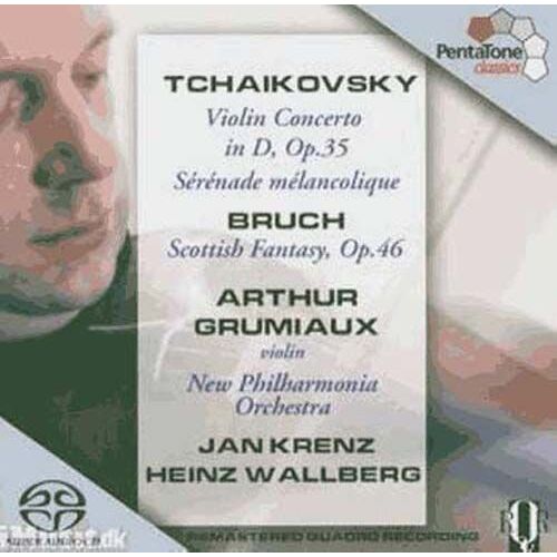Sacd Tchaikovsky : Violin Concerto In D, Op 35 Sérénade Mélancolique - Bruch Scottish Fantasy, Op 46
