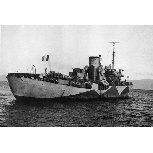Ww2 - Marine De Guerre - La Corvette Fnfl "Mimosa" À St-Pierre Et Miquelon En Décembre 1941