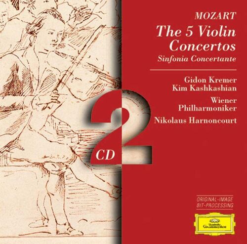 5 Violin Concertos Mozart / Harnoncourt / Vienna Philharmonic
