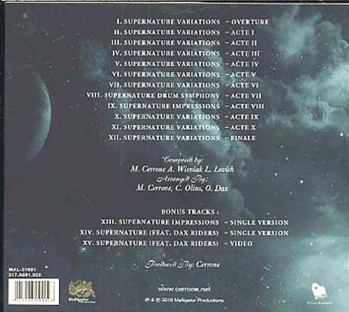 Symphony Variations Of Supernature