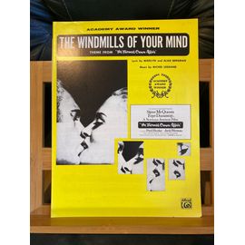 Windmills Of Your Mind Partition Chant Piano Accords Thomas Crown Alfred Music