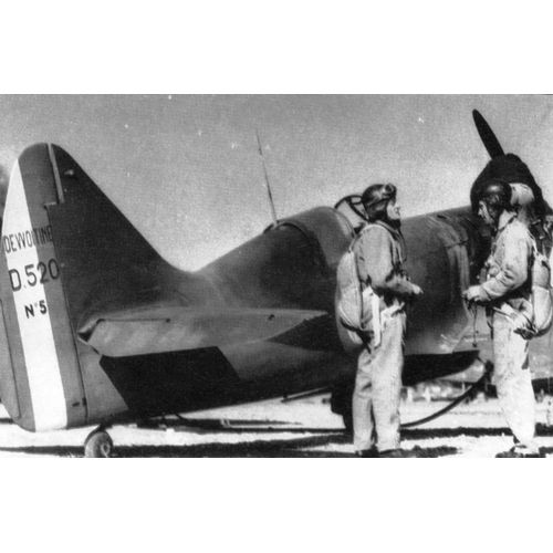 Ww2 - Aviation - Dewoitine 520 En 1940