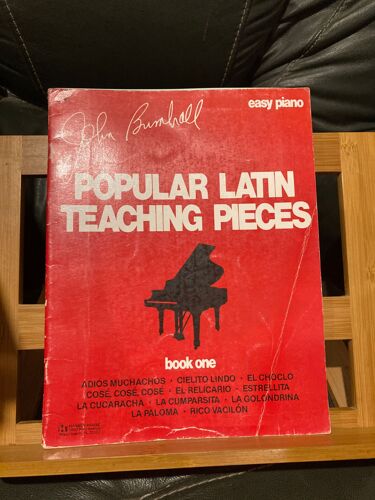 John Bumhall Popular Latin Teaching Pieces Partition Piano Vol. 1 Hansen House