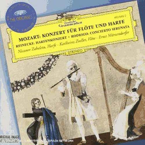 Concerto Pour Flûte Et Harpe - Harfenkonzert - Concierto Serenata - Nicanor Zabaleta, Harpe