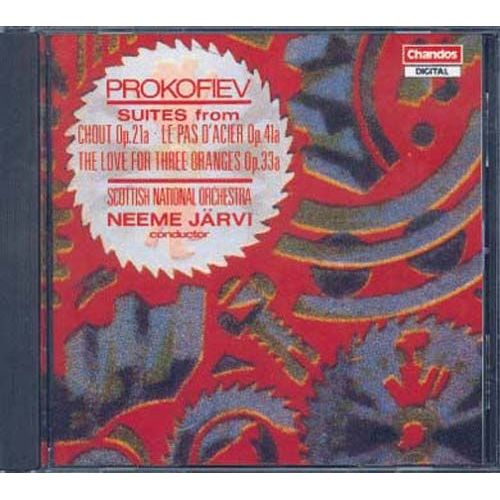 Le Bouffon Suite, Le Pas D'acier Suite, L'amour Des 3 Oranges Suite Orch. Nat. D'ecosse