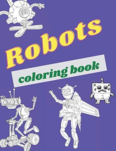 Robots Coloring Book