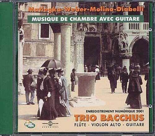 Musique De Chambre Avec Guitare : Oeuvres Pour Flûte, Alto Et Guitare De Matiegka, Weber, Molino Et Diabelli
