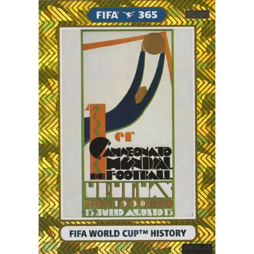 N° 370 - Carte Panini Foot - Adrenalyn Xl - Fifa 365 - 2021 - Fifa World Cup History - Uruguay - 1930