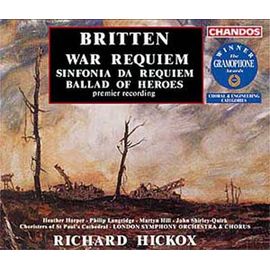 War Requiem, Sinfonia Da Requiem, Ballad Of Heroes Harper