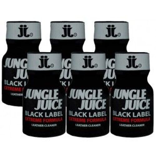 Poppers Propyle Jungle Juice Black Label 10ml X6 Jungle Juice