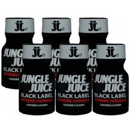 Poppers Propyle Jungle Juice Black Label 10ml X6 Jungle Juice