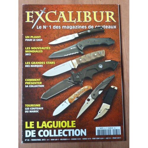 Excalibur - Le Magazine Des Couteaux N° 65 - Le Laguiole De Collection