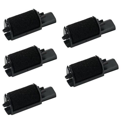 IR40 Ruban d'imprimante à rouleau d'encre noire pour ER100 FR 2550 2500 100 150 7 8 16 1236 Calculatrice 5Pcs