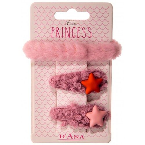 Chouchou Et Barrettes Roses À  Étoile Stella Green 