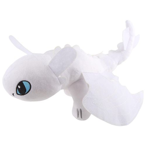 Dragon volant Flyingdragon mignon Flyingdragon peluche poupée jouet cadeau pour les anniversaires, Bar Mitzvahs, anniversaires, blanc
