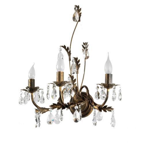 Applique Teresa Comme Lustre, À 3 Lampes
