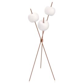 Kundalini Kushi - Lampadaire Led Moderne, Cuivre