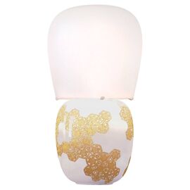 Kundalini Hive - Lampe À Poser En Céramique, Blanc