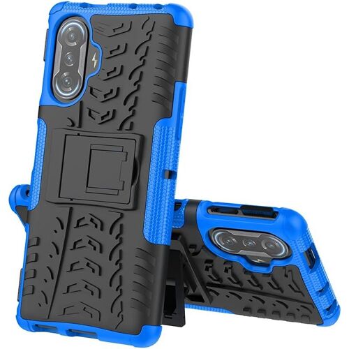 Coque Pour Redmi K40 Gaming Protection Militaire Shock-Absorption Et Anti-Rayures Amovible 2 En 1 Coque De Xiaomi Redmi K40 Gaming. Hyun Blue