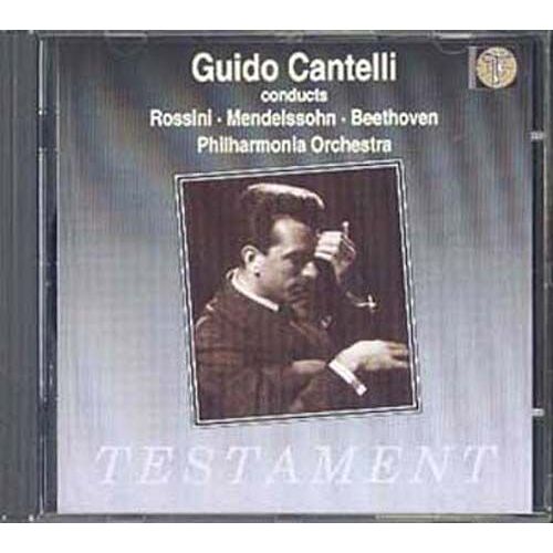 Dirige La Symphonie No. 4 De Mendelssohn, La No. 5 De Beethoven & Rossini Philharmonia Orch.
