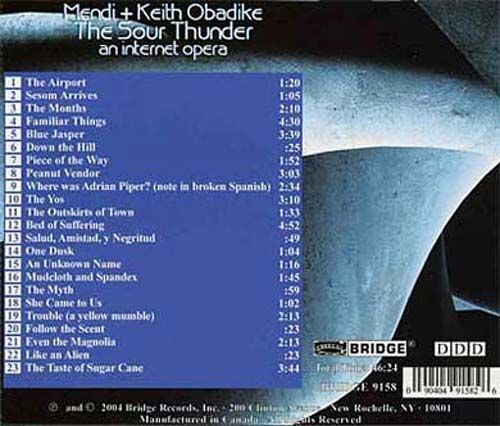 Mendi Obadike - Keith Obadike : The Sour